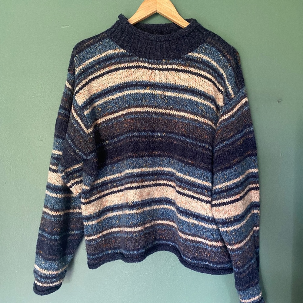 Vintage striped turtleneck from St. John’s Bay